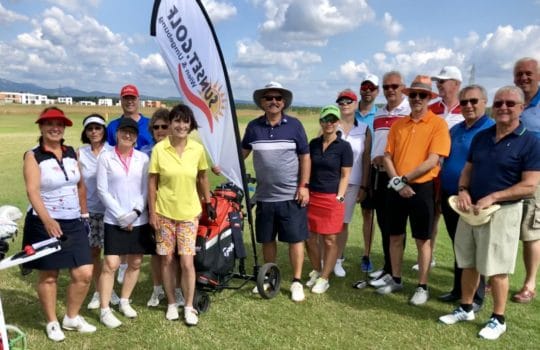Erste Runde im GC Linsberg